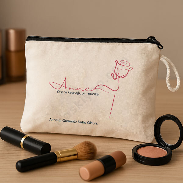 Anneler Gününe Özel Makyaj Çantası Tasarımı-1 online tasarla