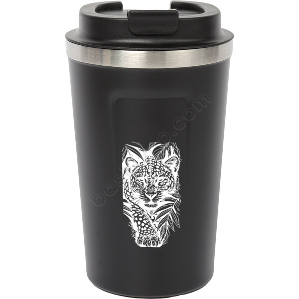 Leopar Desenli Kupa