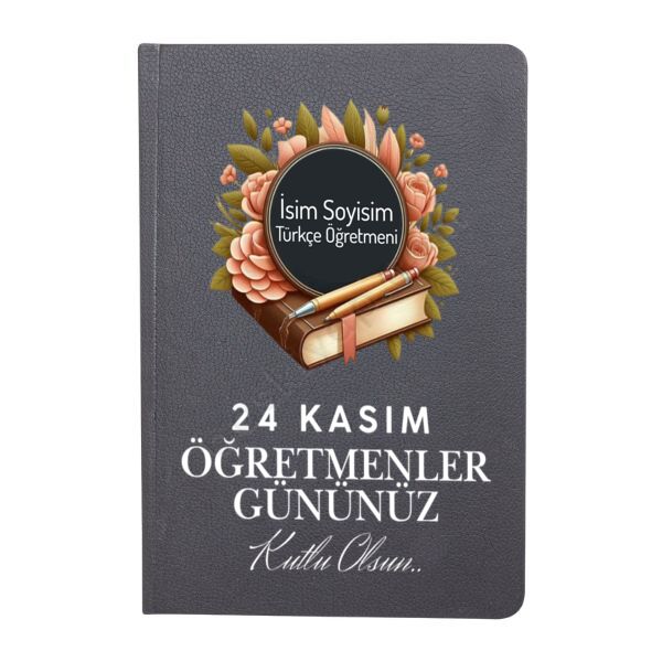 24 Kasım Öğretmenler Günü Baskılı Ajanda online tasarla