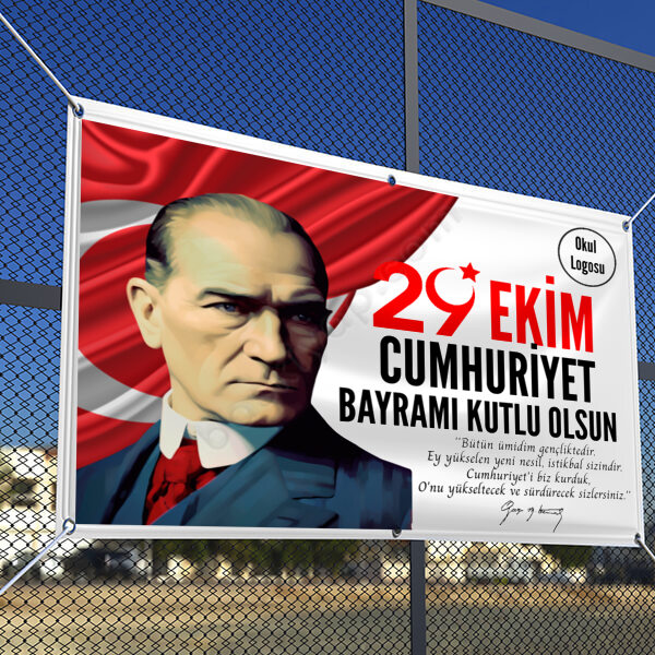 29 Ekim Branda Baskı Tasarımı online tasarla