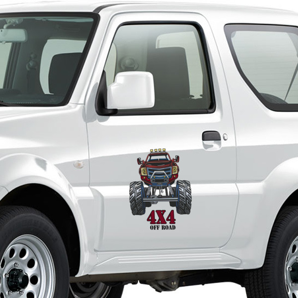 4X4 Offroad Sticker online tasarla
