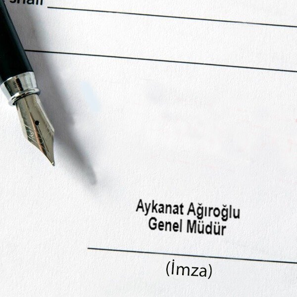 Ad Soyad & Ünvan online tasarla