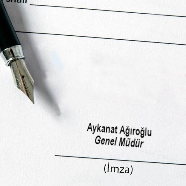 Ad Soyad & Ünvan online tasarla