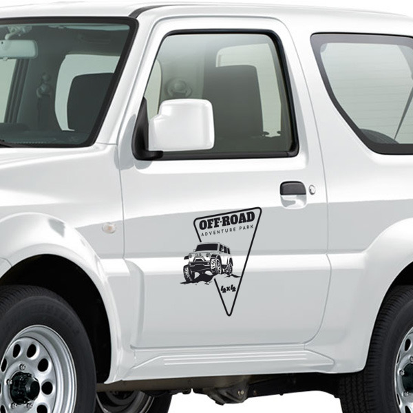 Adventure Park 4X4 Offroad Sticker online tasarla