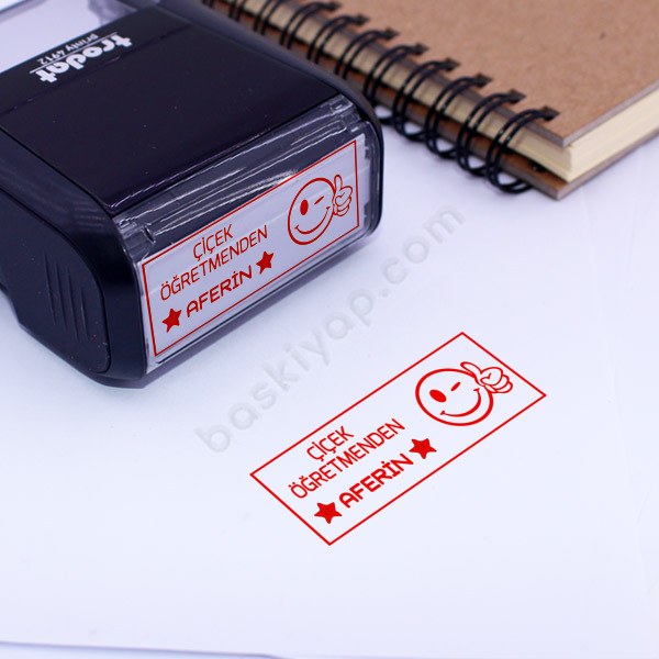 Aferin Öğretmen Kaşe Örneği online tasarla