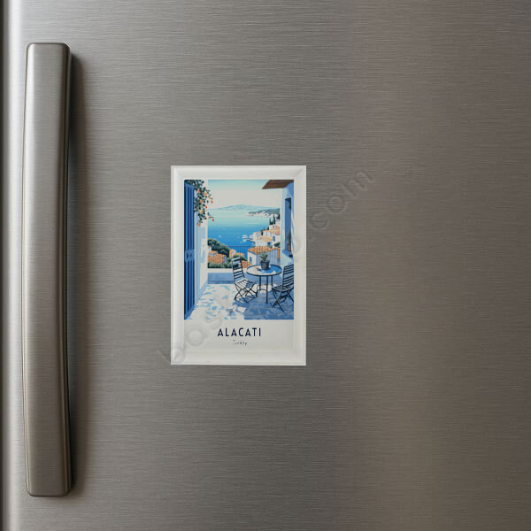 Alaçatı Hatıra Dikdörgen Magnet online tasarla