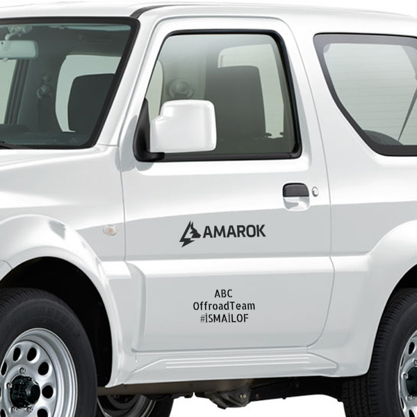 Amarok Offroad Sticker online tasarla