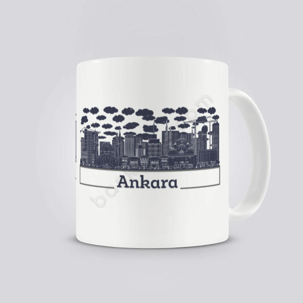 Ankara Tasarımlı Kupa Bardak online tasarla