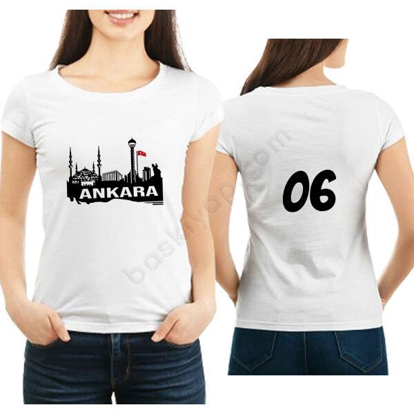 Ankara Tasarımlı Tişört online tasarla