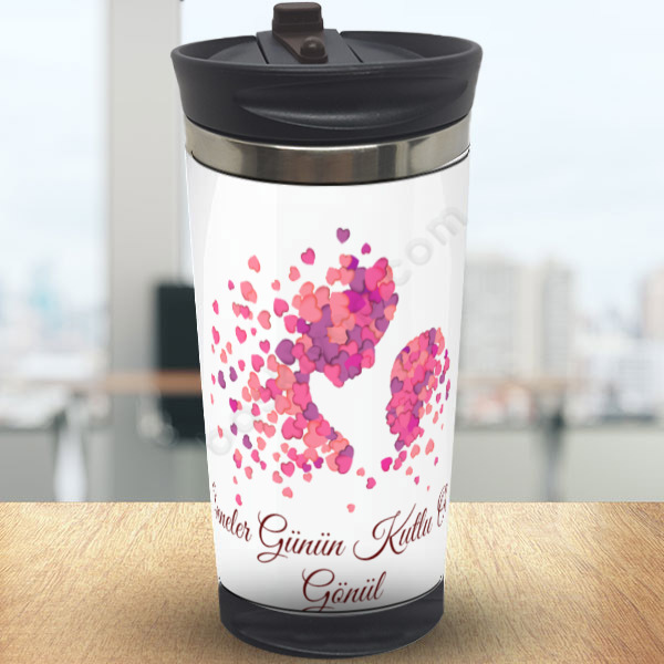 Anneler Günü Kalpli 300Ml online tasarla