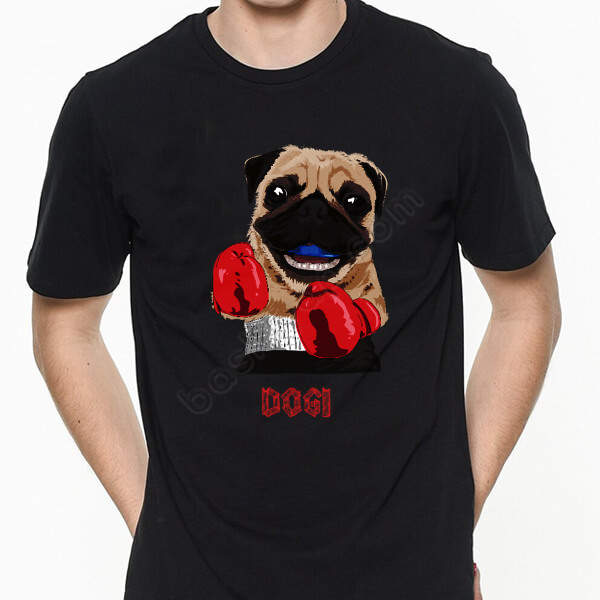 Asla Pes Etme Baskılı Tişört online tasarla