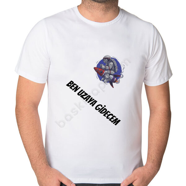 Astronot Tişört online tasarla