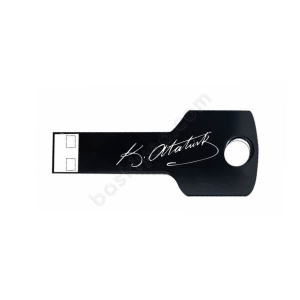 Atatürk İmzalı Metal Flash Bellek online tasarla