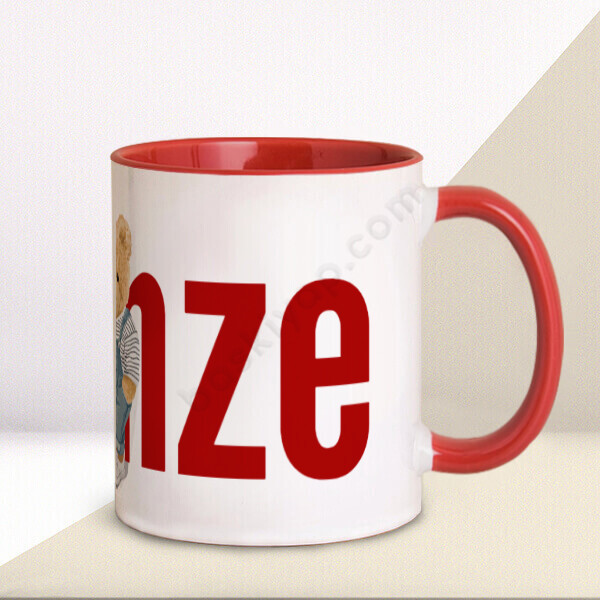 Ayıcık Tasarımlı İsimli Kupa online tasarla