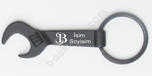 B Harf Tasarımlı Anahtarlık online tasarla