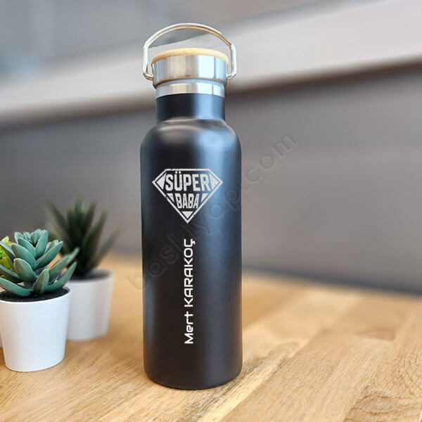 Babalar Günü Hediyesi Matara Termos online tasarla