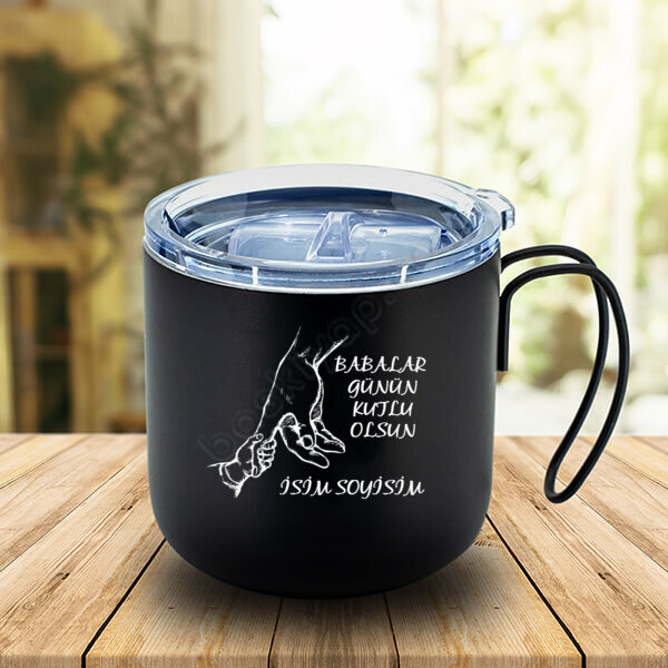 Babalar Günü Tasarım 2 Termos Bardak online tasarla