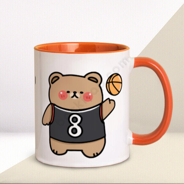 Basketbol Tasarımlı Kupa online tasarla