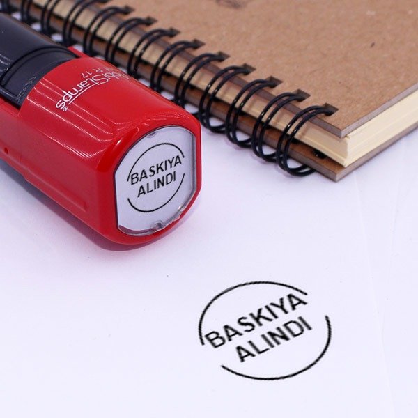 Baskıya Alındı online tasarla