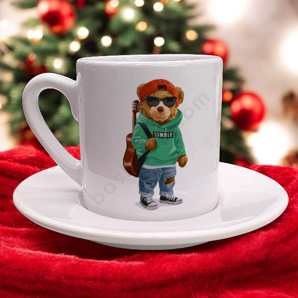 Bear Tasarım Türk Kahvesi Fincanı online tasarla