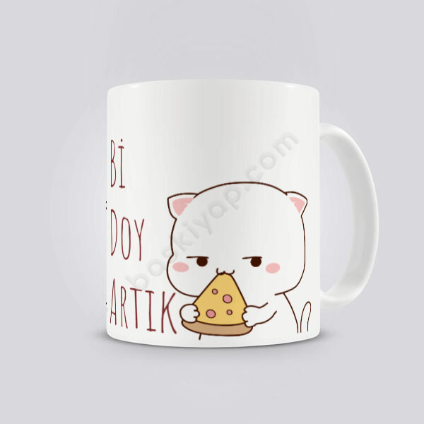 Bi Doy Artık Kendin Tasarla Baskılı Kupa online tasarla