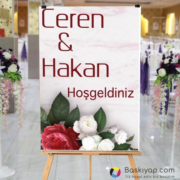 Bordo Çiçekli online tasarla