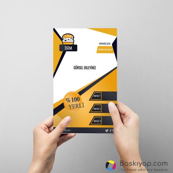 Burger online tasarla