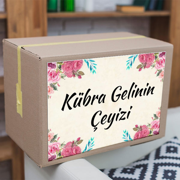 Çeyiz Kolisi online tasarla