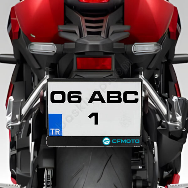 Cfmoto Logolu Plakalık online tasarla