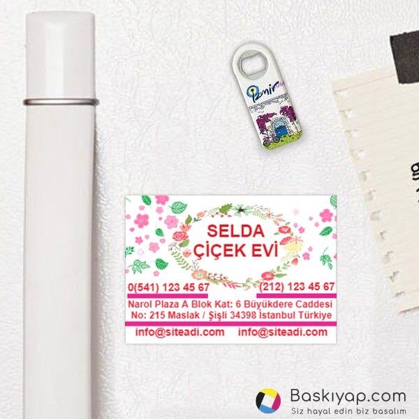 Çiçekçi online tasarla