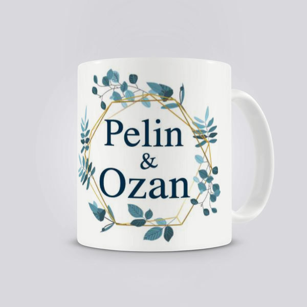 Çiçekli Çerçeveli online tasarla