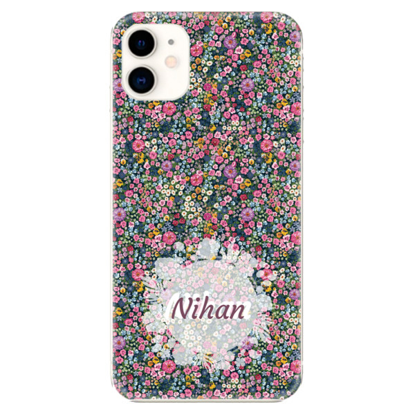 Çiçekli İphone 11 Telefon Kılıfı online tasarla