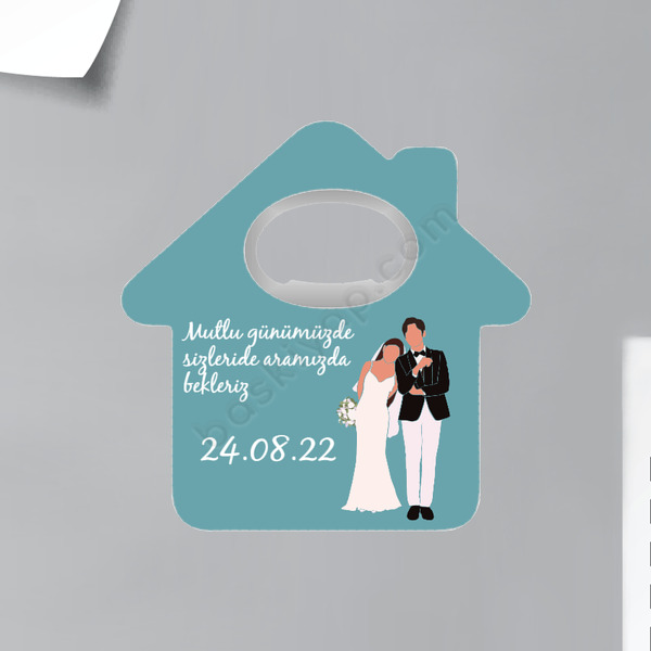 Çift Tasarımlı Magnet online tasarla