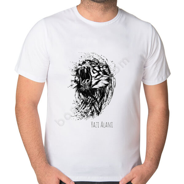 Çığlık Tasarım Baskılı Tişört online tasarla