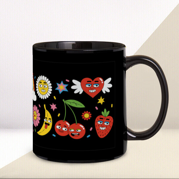 Çılgın Karakter Tasarımlı Kupa online tasarla