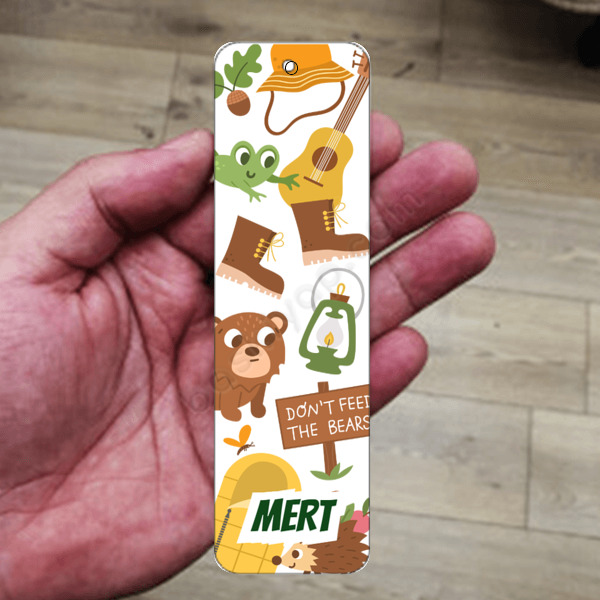 Çocuklar İçin Tasarım Metal Kitap Ayracı online tasarla