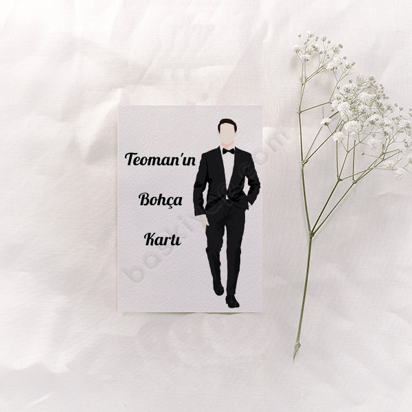Damat Bohça Kartı online tasarla