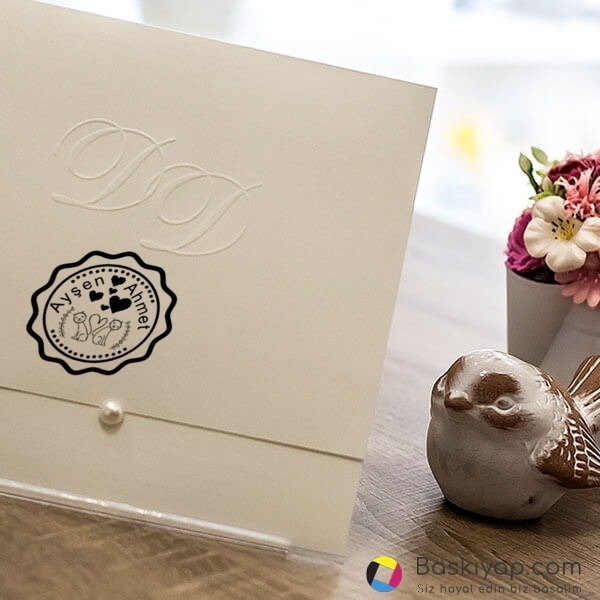 Davetiye Kaşesi online tasarla