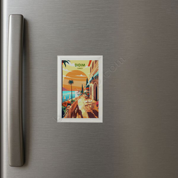 Didim Hatıra Dikdörgen Magnet online tasarla