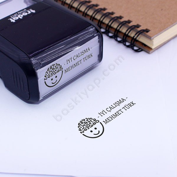 Dikdörtgen Kaşe İyi Çalışma online tasarla