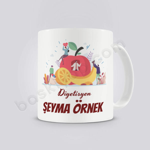 Diyetisyen-2 Baskılı Kupa online tasarla