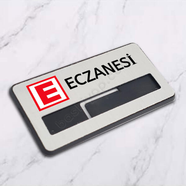 Eczacı Yaka İsimliği online tasarla