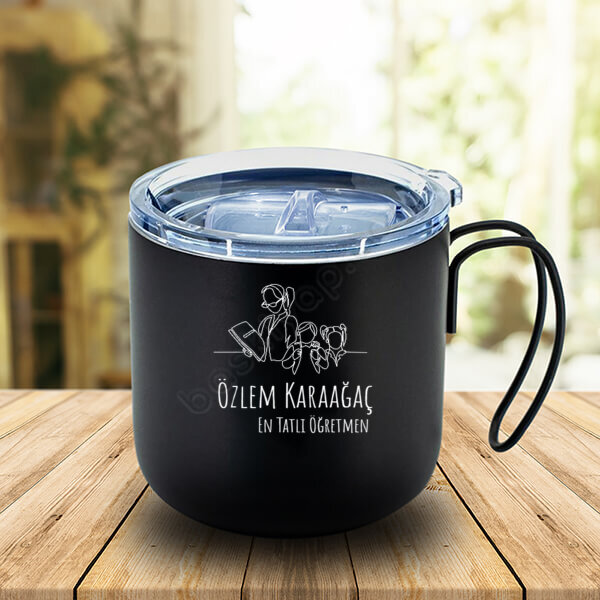 En Tatlı Öğretmene Termos Bardak online tasarla