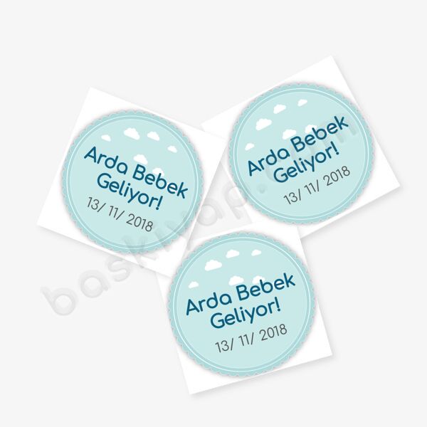 Erkek Çocuklu Yapıişkanlı online tasarla