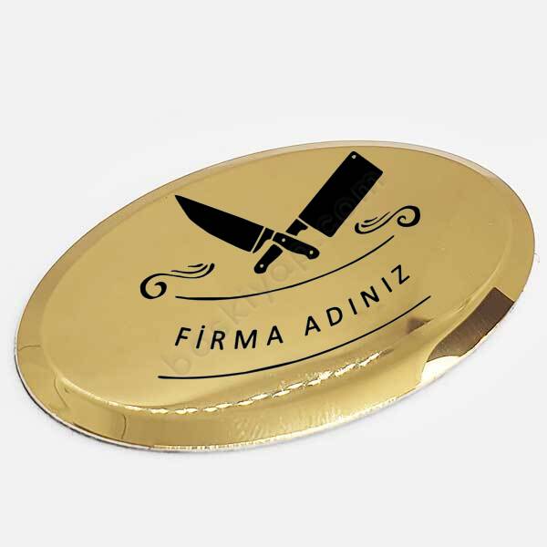 Et Lokantası Metal Rozet online tasarla