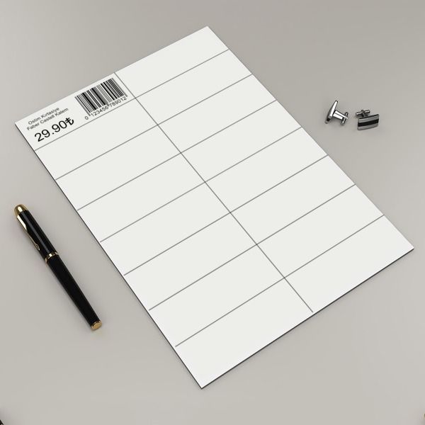 Barkod online tasarla