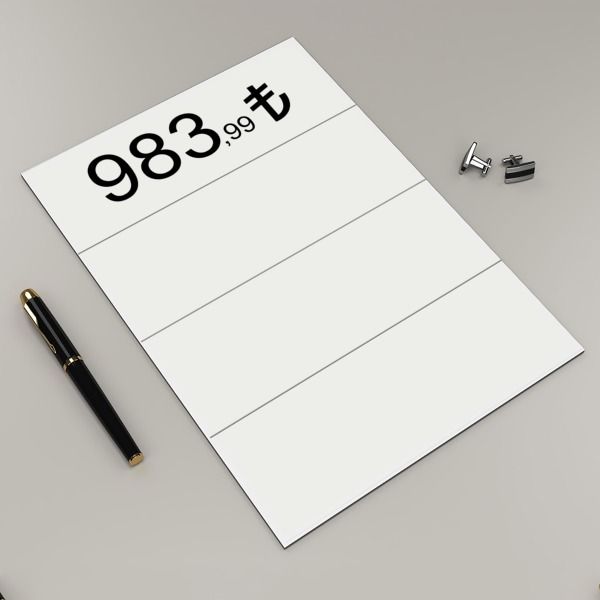 Fiyat online tasarla