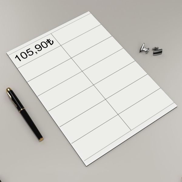 Fiyat online tasarla