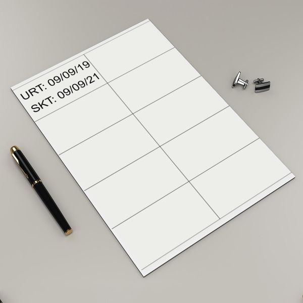 Kullanım Tarihi online tasarla