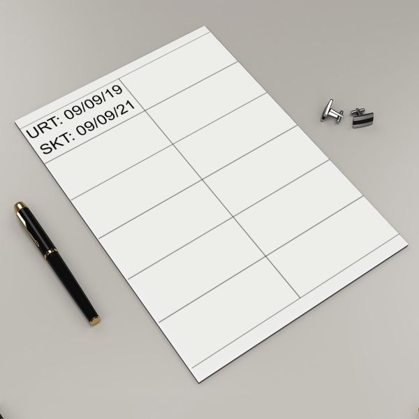 Kullanım Tarihi online tasarla